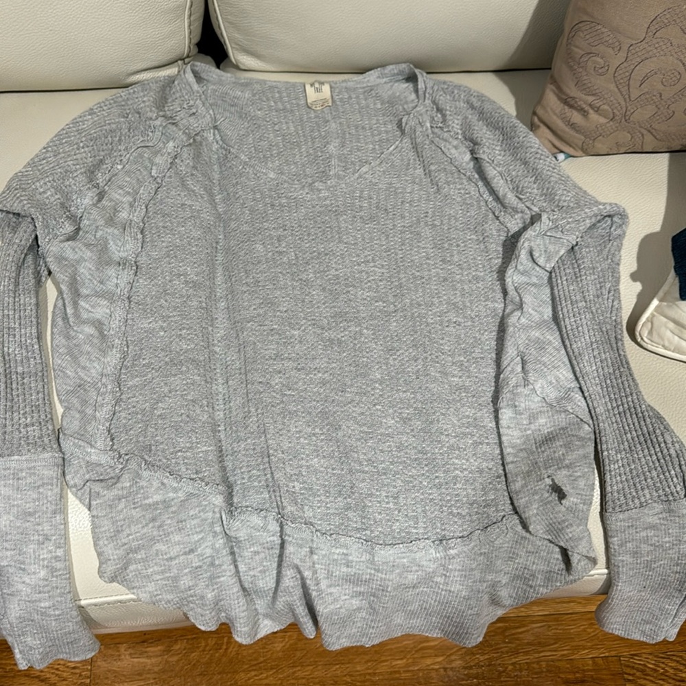 Free People! Long sleeve top!